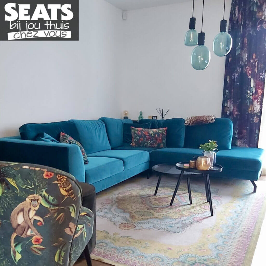 Lissabon hoeksalon blauw Seats and Sofas