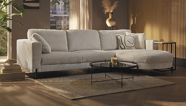 Pearl canapé d'angle blanc Seats and Sofas